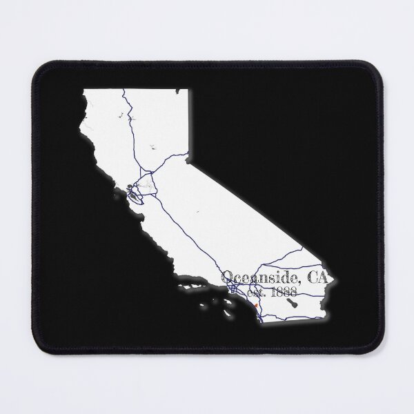 Item preview, Oceanside, CA [White] designed and sold by PhilbonianDezin.