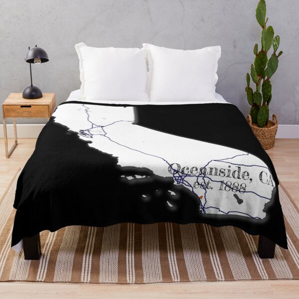 Item preview, Oceanside, CA [White] designed and sold by PhilbonianDezin.