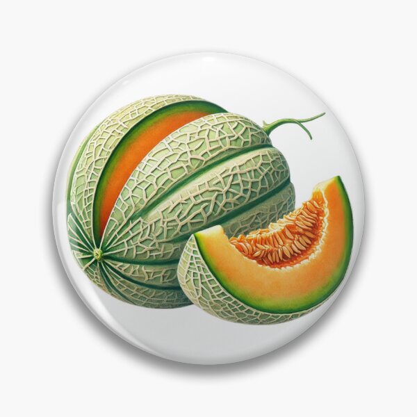 Item preview, Cantaloupe Melon Slice designed and sold by Little Care Studio.