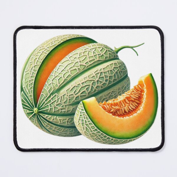 Artikelvorschau, Cantaloupe-Melonenscheibe entworfen und verkauft von Little Care Studio.
