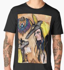 Anubis and Bastet. Men's Premium T-Shirt