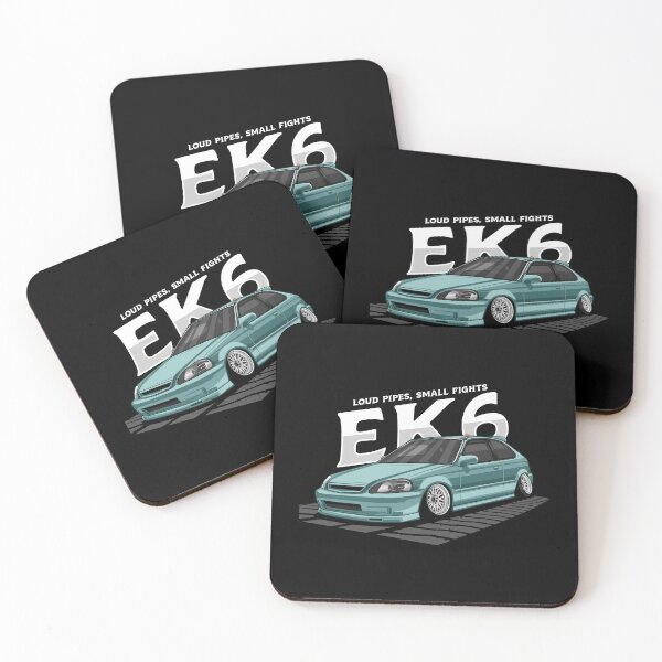 Item preview, Cartoon Style Civic EK6 Japanese Car designed and sold by TrilogyMerch.