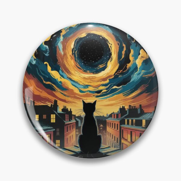 Item preview, Cosmic Cat – Watching the Spiral of Dreams designed and sold by JayceTucker89.