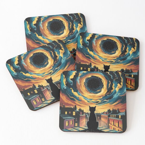 Item preview, Cosmic Cat – Watching the Spiral of Dreams designed and sold by JayceTucker89.