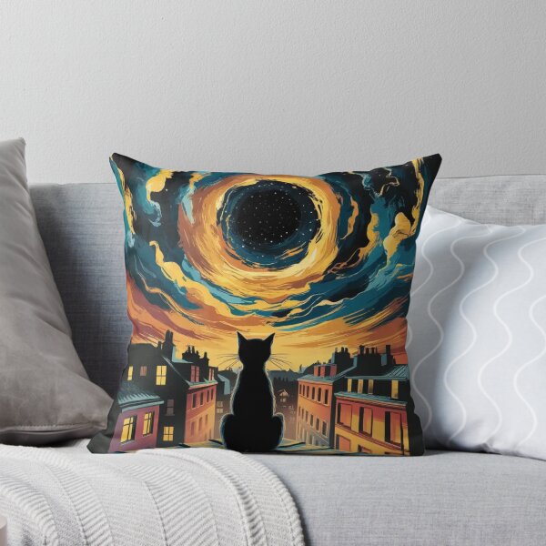 Item preview, Cosmic Cat – Watching the Spiral of Dreams designed and sold by JayceTucker89.