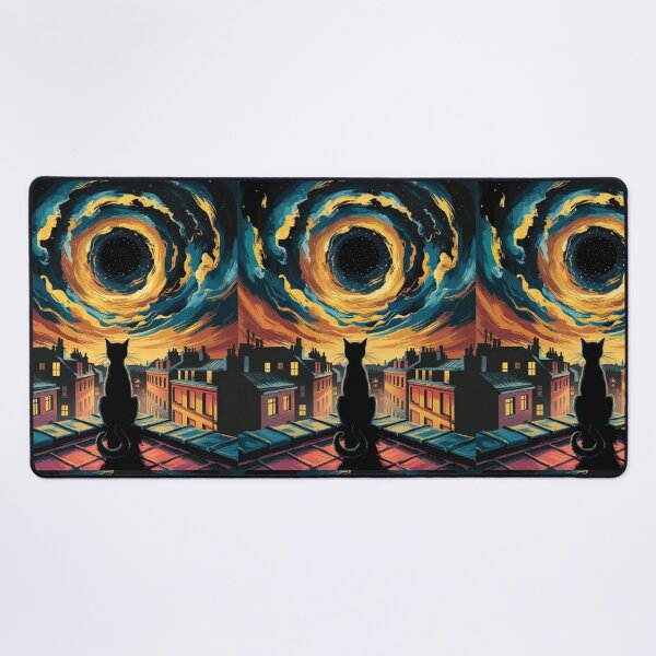 Item preview, Cosmic Cat – Watching the Spiral of Dreams designed and sold by JayceTucker89.