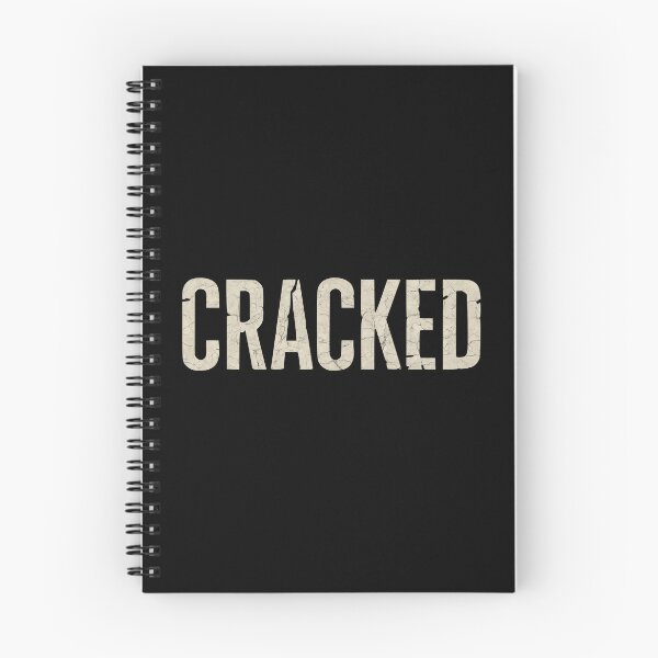 Item preview, CRACKED – Bold Digital Glitch Word Art designed and sold by PrescribedPeace.