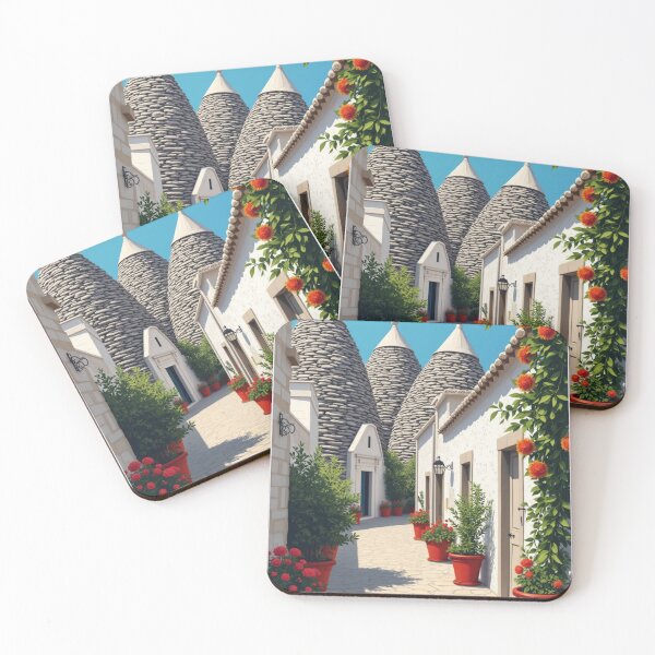 Item preview, Alberobello Travel Poster, Perfect Gift for Travel Enthusiasts, Vintage Style Wall Art, Italy art for home decor, Alberobello print. Sticker designed and sold by Thegalleryshop1.