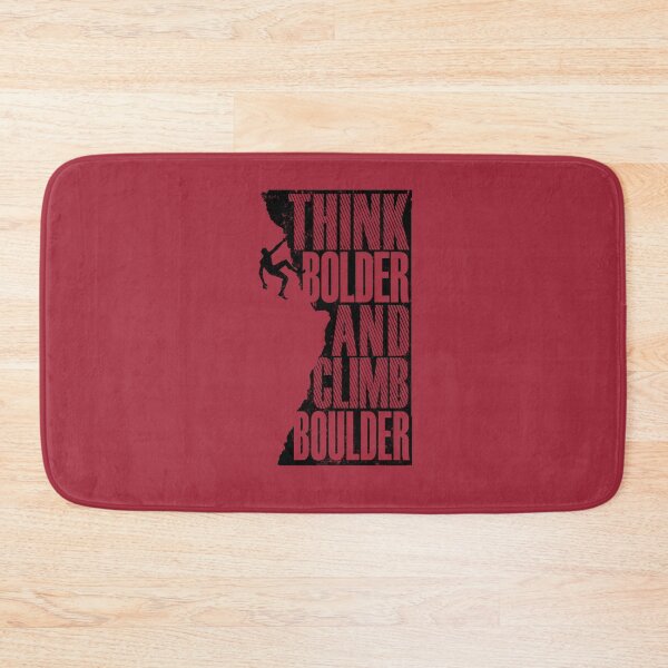 Item preview, Think Bolder and Climb Boulder  designed and sold by riceriddle.