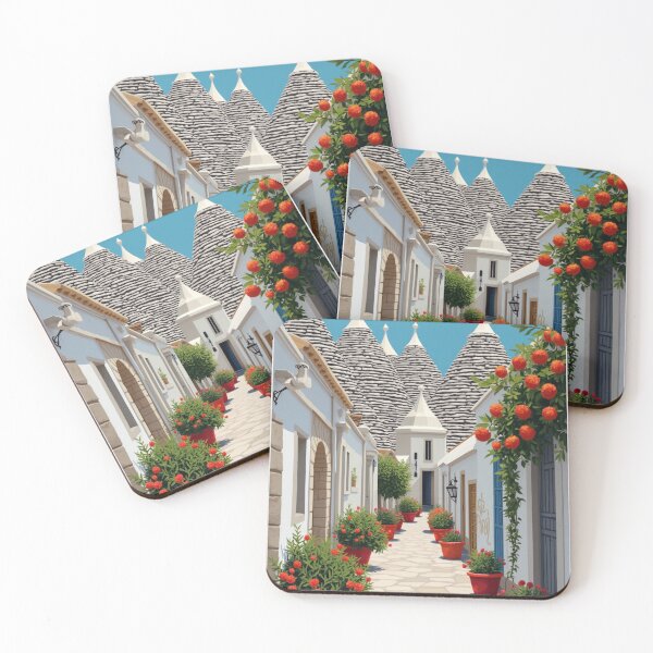Item preview, Alberobello Travel Poster, Perfect Gift for Travel Enthusiasts, Vintage Style Wall Art, Italy art for home decor, Alberobello print. Sticker designed and sold by Thegalleryshop1.