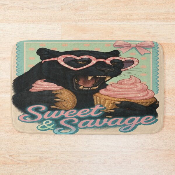 Item preview, “Sweet & Savage: The Cupcake Panther” designed and sold by Mindful56.
