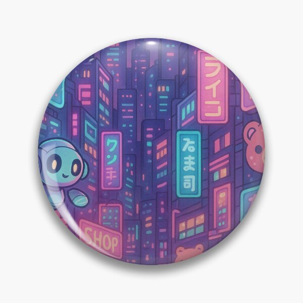 Item preview, Chibi Night Market designed and sold by AIUnfiltered.