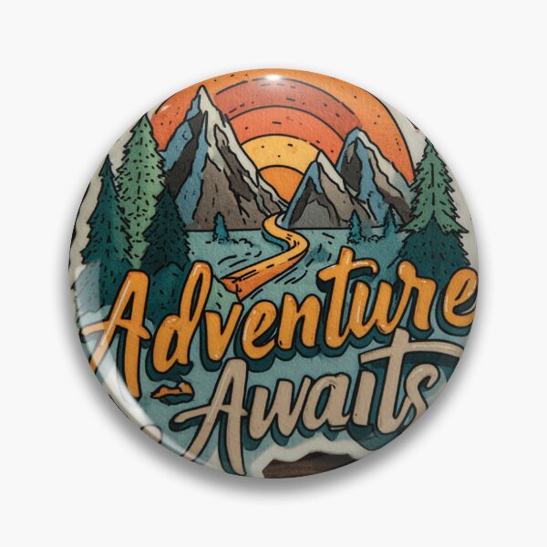 Item preview, Adventure Awaits Stiker designed and sold by GoodtimeonPart.