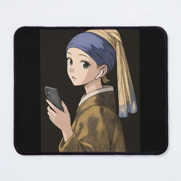 Item preview, Modern Girl with a Pearl Earring designed and sold by StoryWovenCo.