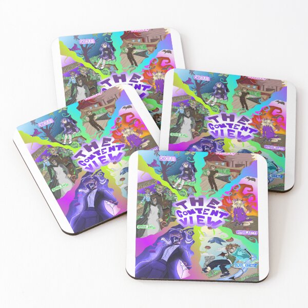 Item preview, THE CONTENT VIEW - OFFICIAL POSTER ART designed and sold by WitchyKittyArt.