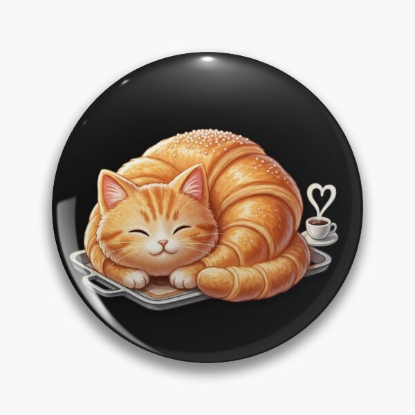 Aperçu de l'œuvre Croissant Cat créée et vendue par SETCreations.