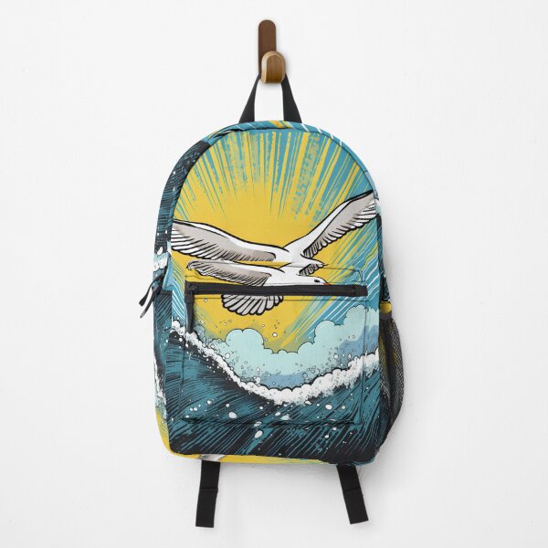 Item preview, Pop Art Seagull Over Ocean designed and sold by Windy-market.