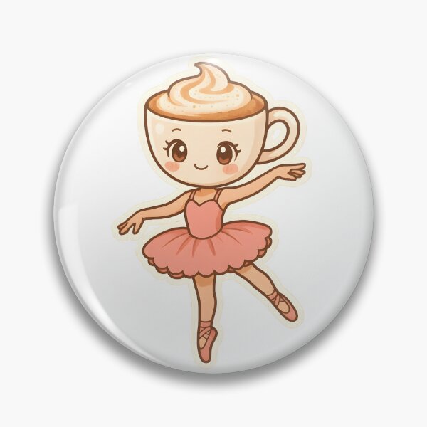Item preview, Ballerina Cappuccina – Café Cuties Collection designed and sold by StoryWovenCo.