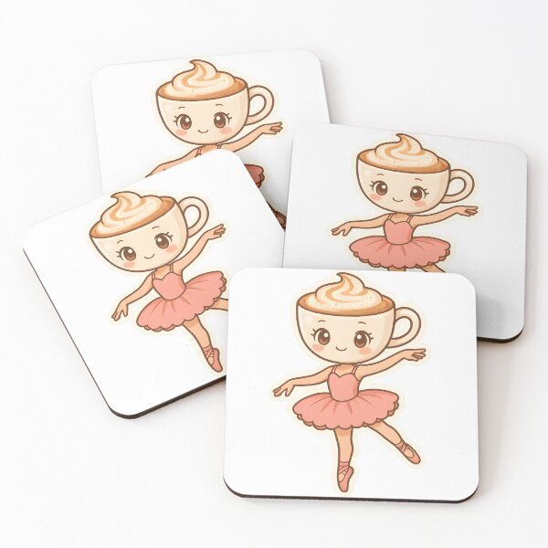 Item preview, Ballerina Cappuccina – Café Cuties Collection designed and sold by StoryWovenCo.