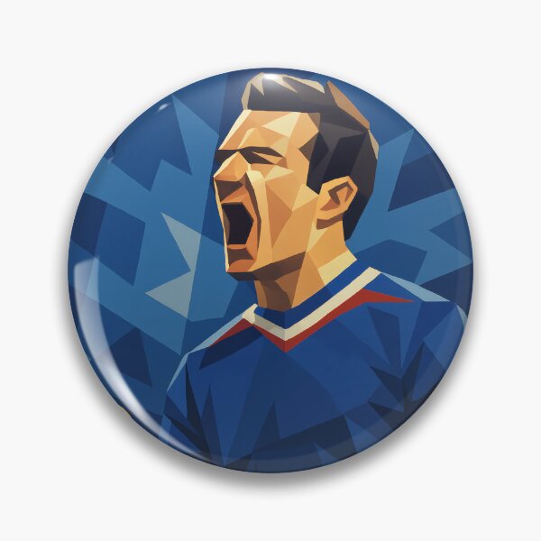 Item preview, Barry Ferguson Rangers Football Legend Fan Art designed and sold by kakarikihill.