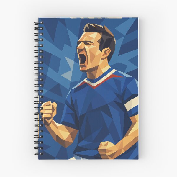 Item preview, Barry Ferguson Rangers Football Legend Fan Art designed and sold by kakarikihill.