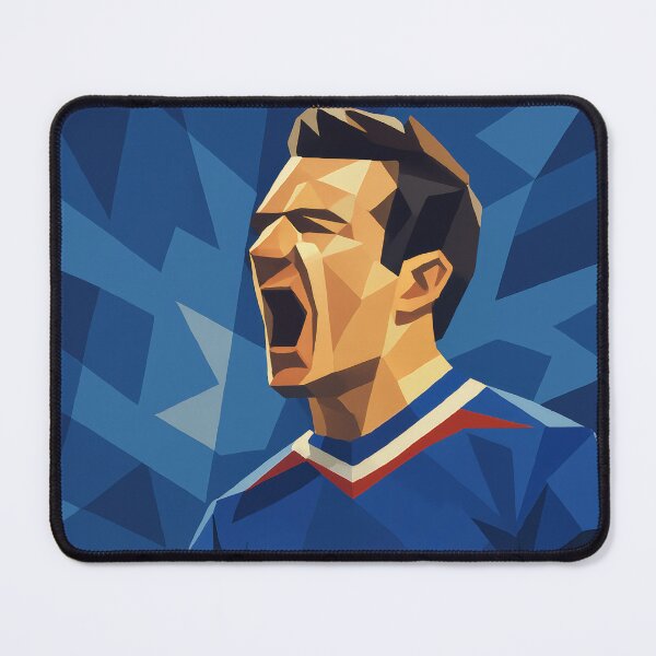 Item preview, Barry Ferguson Rangers Football Legend Fan Art designed and sold by kakarikihill.
