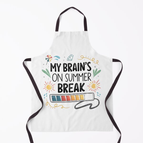 Item preview, my brain's on summer break designed and sold by GogoGrove.
