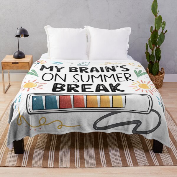 Item preview, my brain's on summer break designed and sold by GogoGrove.
