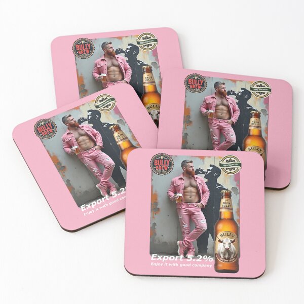 Item preview, Bully Brew Export with guy in Pink designed and sold by Museum Of Non-Existing Art.