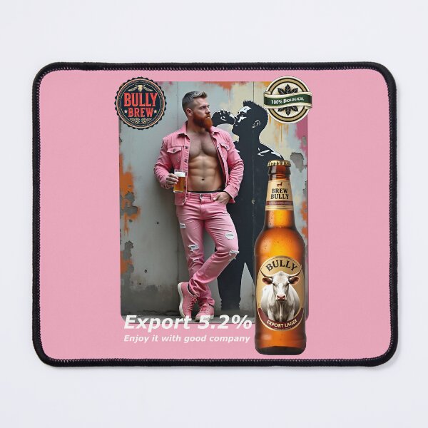 Item preview, Bully Brew Export with guy in Pink designed and sold by Museum Of Non-Existing Art.