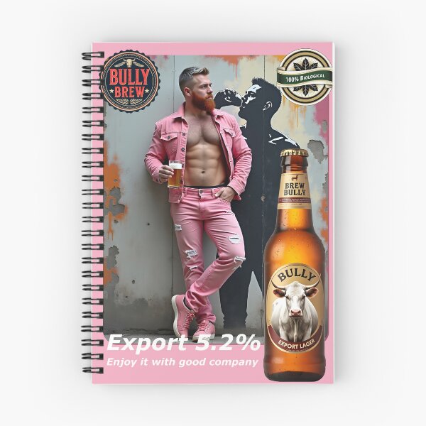 Item preview, Bully Brew Export with guy in Pink designed and sold by Museum Of Non-Existing Art.