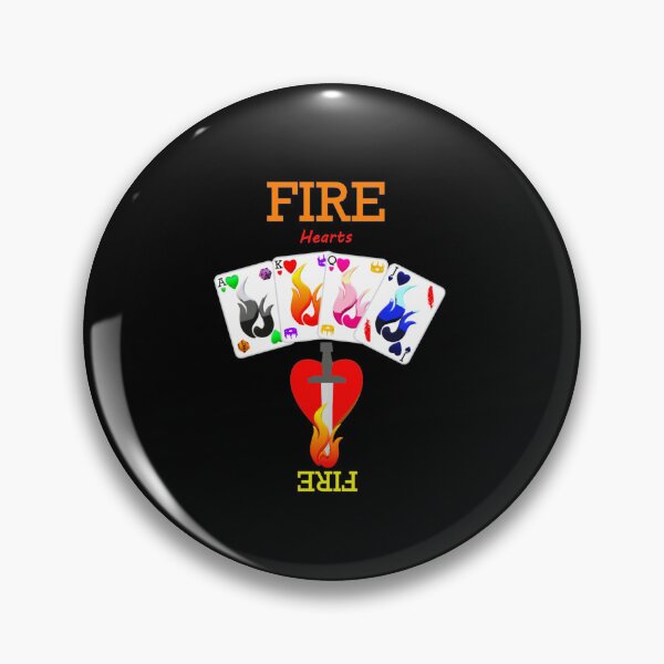 Item preview, Hearts on Fire Deck of Cards designed and sold by kel72.