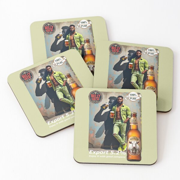 Item preview, Bully Brew Export with guy in green designed and sold by Museum Of Non-Existing Art.