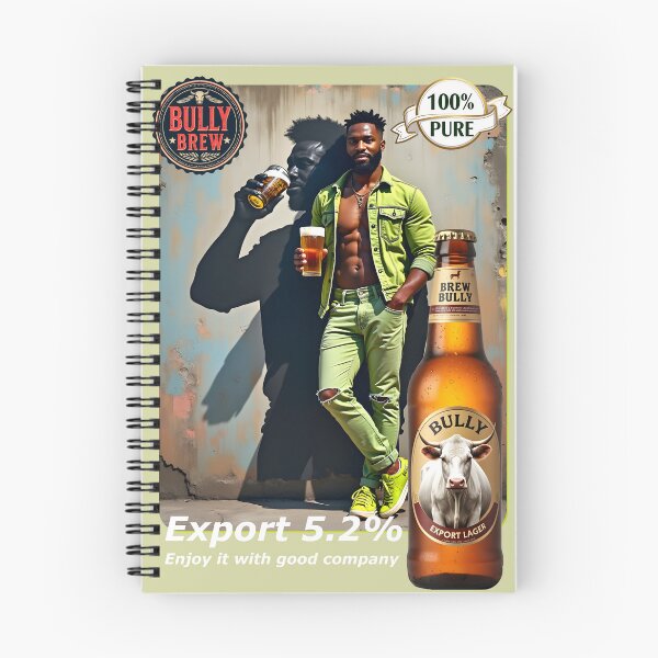 Item preview, Bully Brew Export with guy in green designed and sold by Museum Of Non-Existing Art.