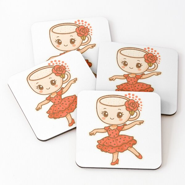 Item preview, Mojigata Horchata – Café Cuties Collection designed and sold by StoryWovenCo.
