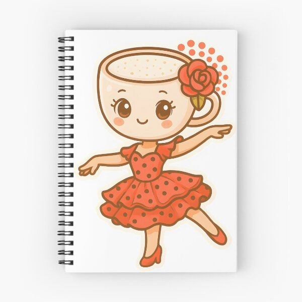 Item preview, Mojigata Horchata – Café Cuties Collection designed and sold by StoryWovenCo.