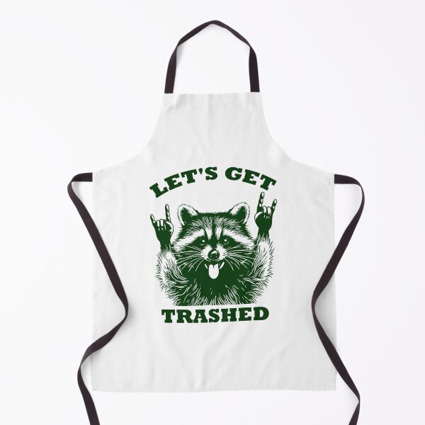 Item preview, Lets Get Trashed Raccoon Stuff Trash Panda Funny Raccon designed and sold by Frizz-Nie.