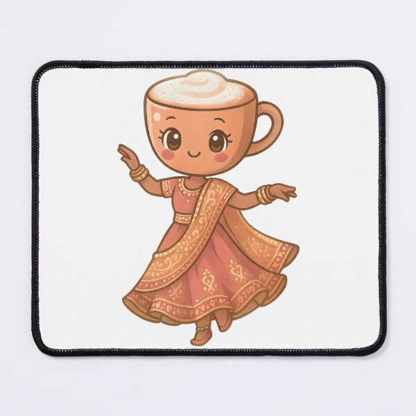 Item preview, Chai Mumbai – Café Cuties Collection designed and sold by StoryWovenCo.