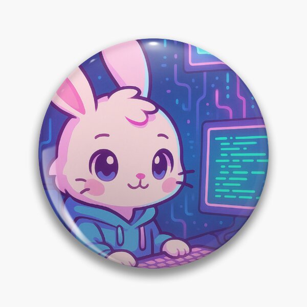Item preview, Bunny Hackathon designed and sold by AIUnfiltered.