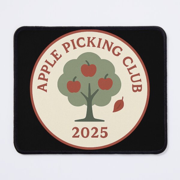 Item preview, Apple Botanical Crest Illustration designed and sold by CottonandQuill.