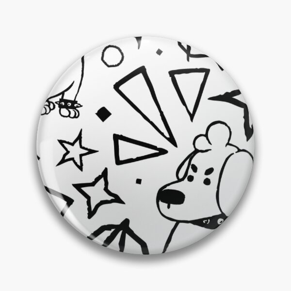 Item preview, PUNK DOG pattern designed and sold by Nevermind-artss.