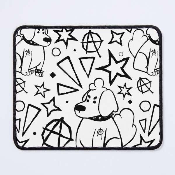 Item preview, PUNK DOG pattern designed and sold by Nevermind-artss.