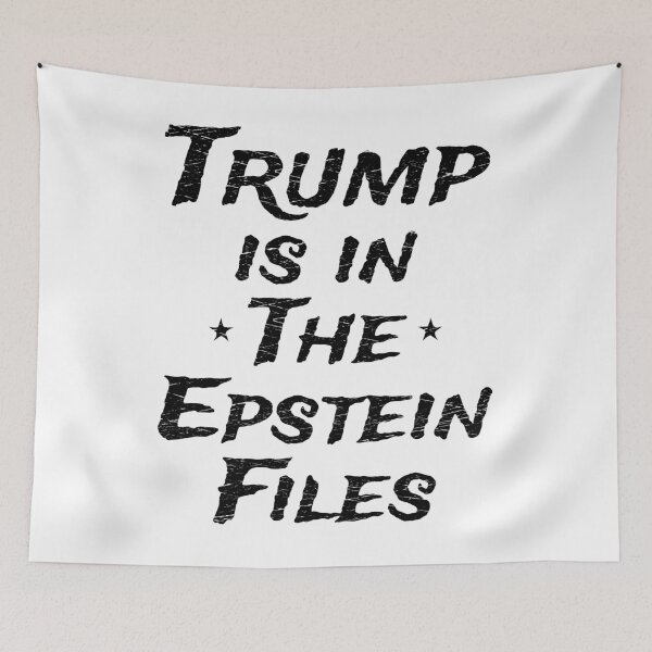 Item preview, Donald Trump Is In The Epstein Files designed and sold by ProtestDonald.