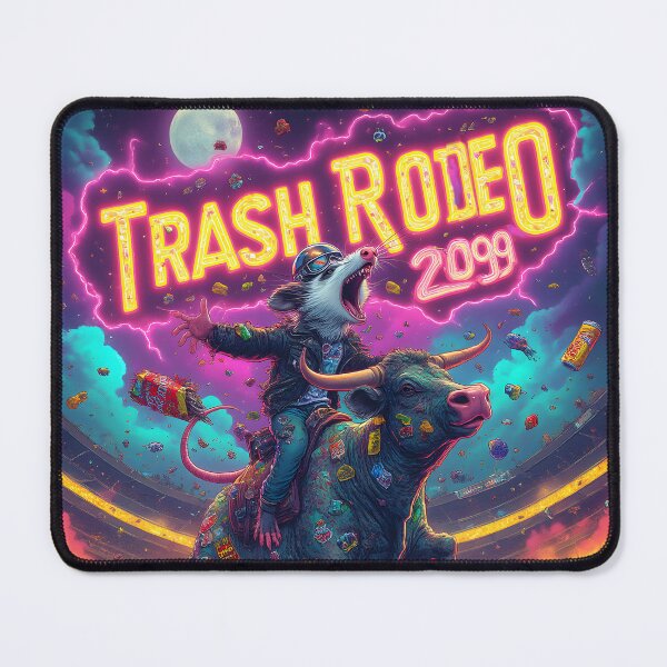 Item preview, Trash Rodeo 2099 – Epic Possum Chaos T-Shirt designed and sold by JonHale.