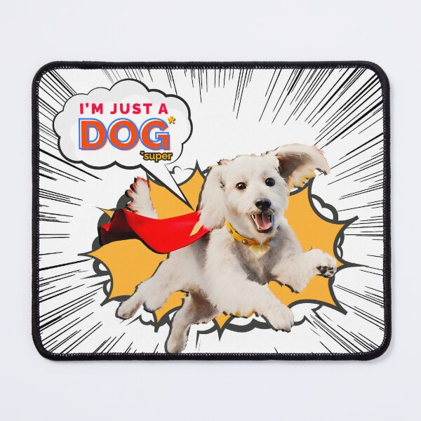 Item preview, Krypto the Super Dog - I'm just a dog* (blank background) designed and sold by Sototos® ⭐⭐⭐⭐⭐.
