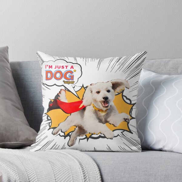 Item preview, Krypto the Super Dog - I'm just a dog* (blank background) designed and sold by Sototos® ⭐⭐⭐⭐⭐.