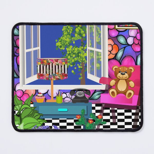 Item preview, Cute Teddy and Scotch Terrier Colorful Print designed and sold by jantulov.