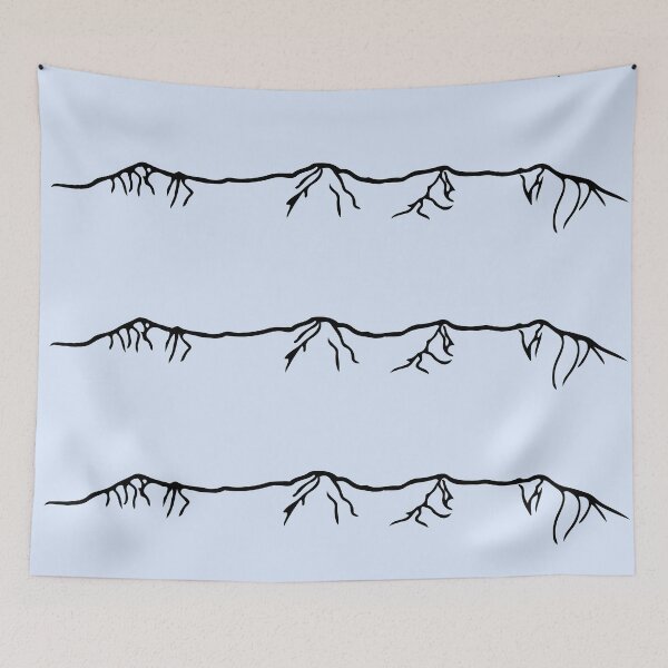 Item preview, Fernie Headwall outline designed and sold by Rock An Design.