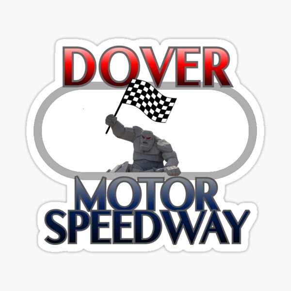 Item preview, Dover Motor Speedway track layout designed and sold by TracksideTeesShop.