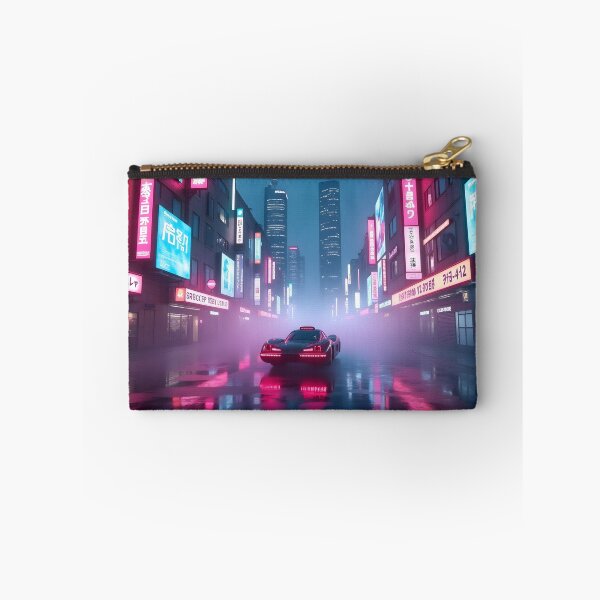 Item preview, “Neon Tokyo Nights – Cyberpunk Future City” designed and sold by Cullinan Art.